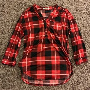 Pullover flannel